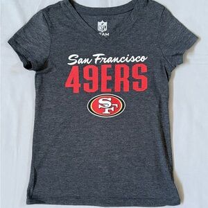 NFL Kids San Francisco 49ers Charcoal Tee